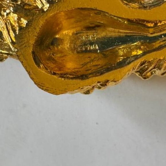 NEW! RISIS Gold Gilded Encapsulated 24 kt Chopsticks And Carp Rest Holder - Picture 6 of 6